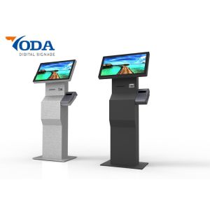 32 Inch Interactive Digital Signage KiosK 1080P For Bank / Supermarket /