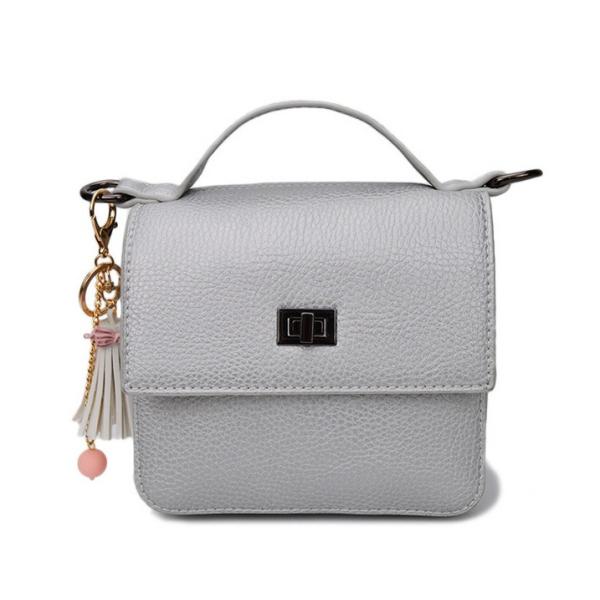 2016 summer new PU leather embossed female Korean portable shoulder messenger bag small square package