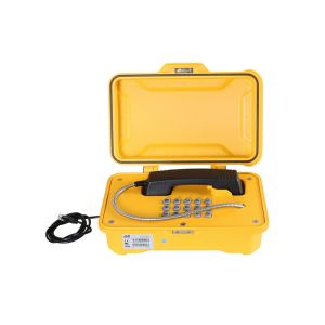 SIP VoIP Analog Industrial Weatherproof Telephone IP65-IP67 With Full Keypad