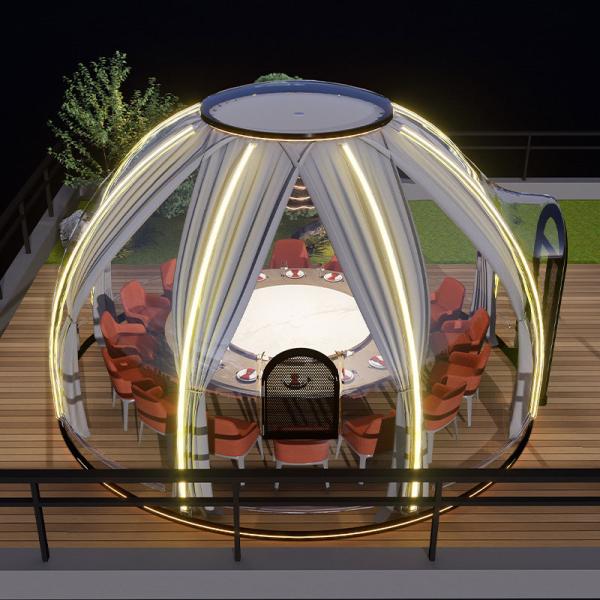 Outdoor Camping Homestay Windproof insulation PC Star Room Hotel Catering Private Room Bubble Room Tent
