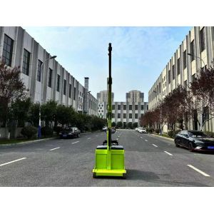 Electric Crane Arm Truck Weight 200 KG Electronic Steering Two-stage Boom