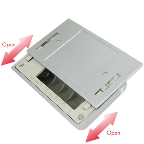 Auto PIR Sensor Infrared Wireless IR Motion Detector 4 LED Keyhole Light lamp