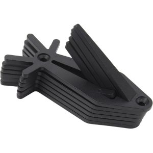 Easy to Install European Mount Skull Hanger for Indoor and Outdoor Display Black