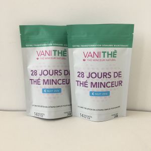 Recycled Plastic Stand Up Food Packaging Bag Laminated Biodegradable