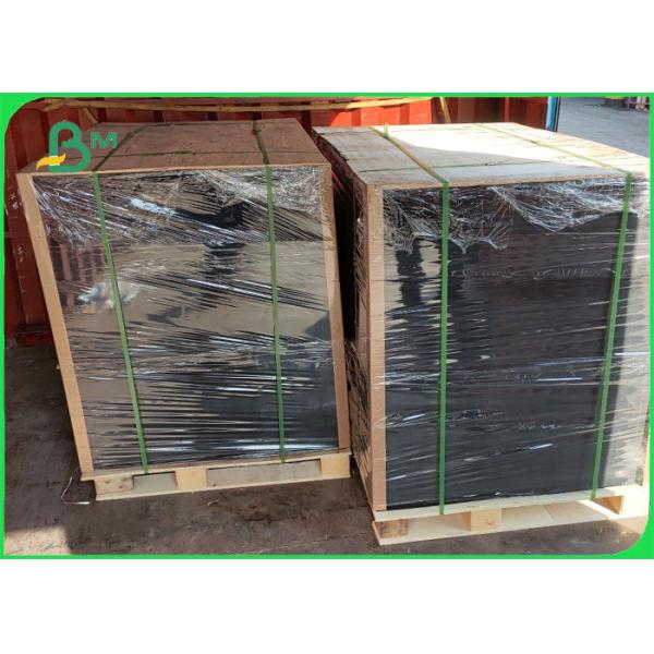 Buy Blank Matt Black Paper Sheet 170gsm Double Sided Natural Black at wholesale prices