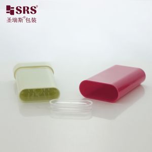 20g Oval Shape Empty PP Stick Twist Up Personal Care Container deodorant