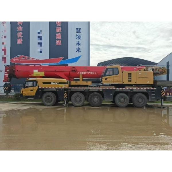 2022 Model SAC1600T8 All Terrain Mobile Crane 160ton Used Truck Mounted Crane