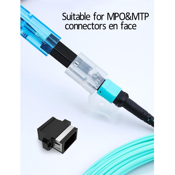 12 Fiber Tool Kits MPO MTP Cleaner One Click Optical Fiber Connector Cleaner 600 Times