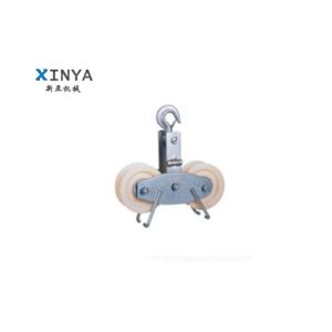 Double Sheave Stringing Pulley Blocks for String Cable During Power Tranmission