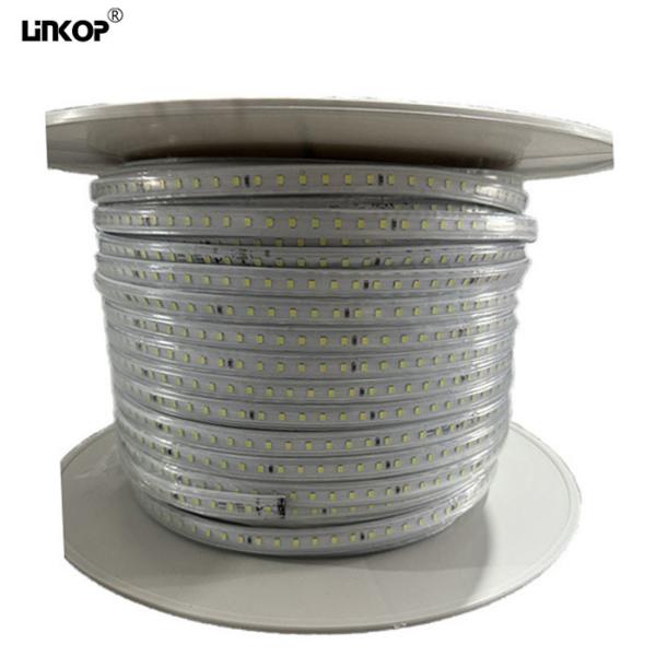 Buy 220v High Light Led Strip Lights 100m/Roll Single Color for Indoor/ Outdoor/ Hotel/ Shopping Mall Applications at wholesale prices