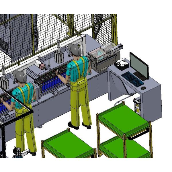 18650 Battery Pack Production Line With 3.2V 30Ah Prismatic Lifepo4 Cylindrical