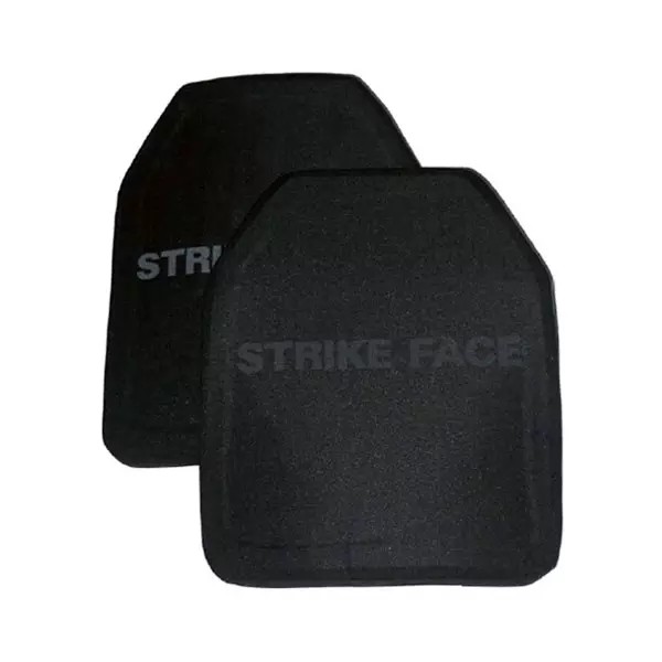 Buy Black Military NIJ IIIA IV Body Armor Plate 250*300*25mm at wholesale prices