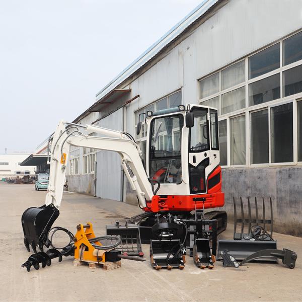 1.2t 2.5t Sdjg CE EPA Farm Home Garden 360 Hydraulic Crawler Diesel Mini Pelle