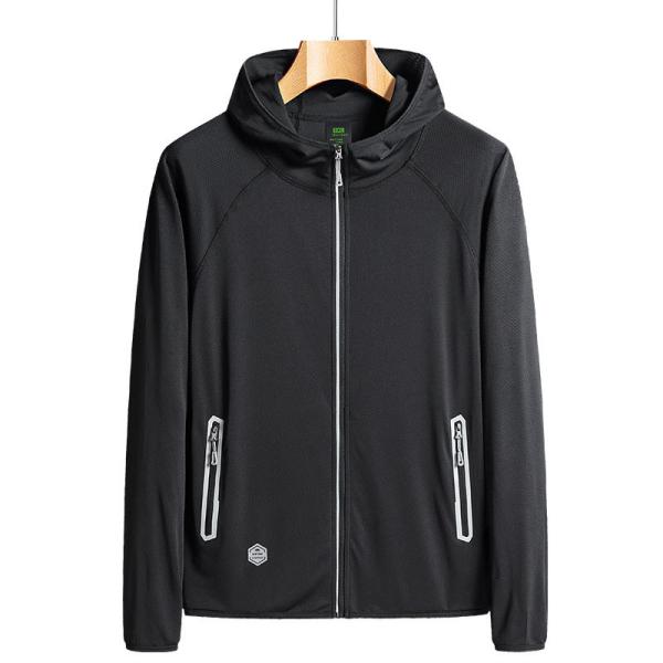 Teenage Personality Outdoor Windbreaker Jacket Sunscreen Lightweight Hooded Coat