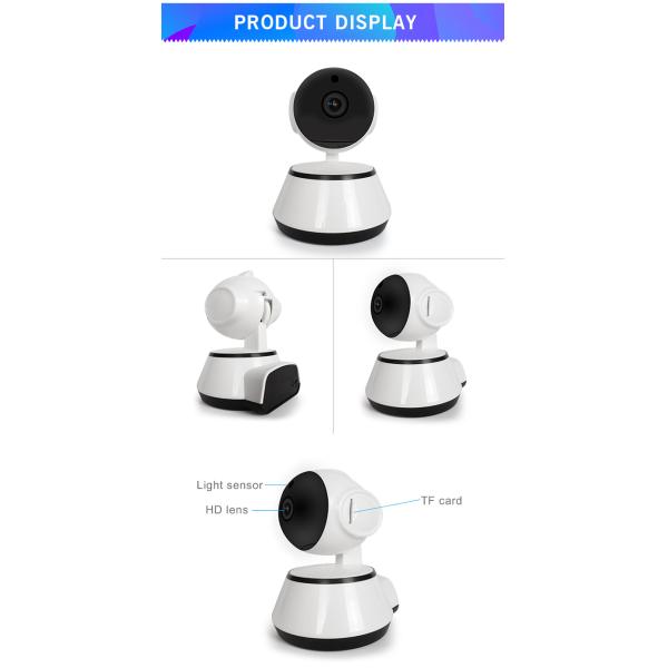 Wireless Pan And Tilt Home Monitor / Pan Tilt Internet Camera 10 Level PT Speed Optional