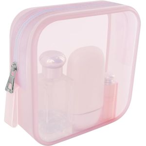 Smooth Soft Silicone Makeup Bags Lightweight Waterproof