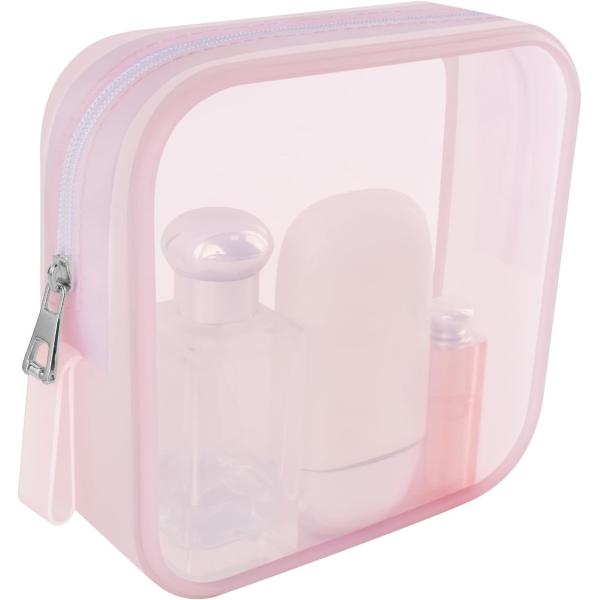 Buy Smooth Soft Silicone Makeup Bags Lightweight Waterproof at wholesale prices