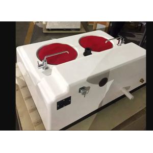 Double Disks Metallographic Sample Grinding And Polishing Machine With Stepless