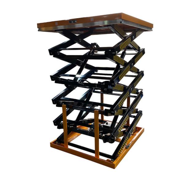 Buy 500Kg Stationary Scissor Lift Table Max Height 4.8m at wholesale prices