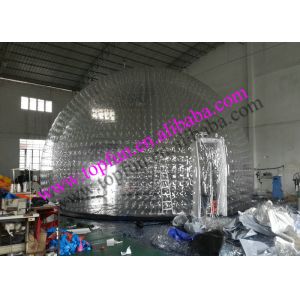 12m PVC Inflatable Clear Bubble Tent Water Proof Airtight Dome