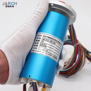 China Electrical Rotary Joint Hybrid 300RPM Pneumatic Slip Ring on sale