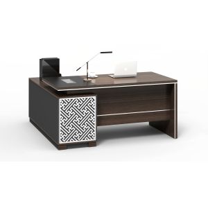 ISO9001 CEO Manager Executive Office Table E1 Level Melamine Board