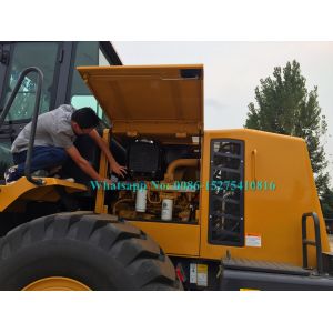 Hydraulic pilot control Heavy Load XCMG LW500FV 5 Ton wheel loader with 3m3