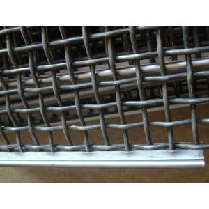 Quality Galvanized Crimped Wire Mesh Vibrating Sieve Mesh For Protection 1mm-8mm Dia for sale
