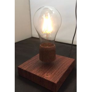 China wooden base magnetic floating levitate led bulb lamp on sale