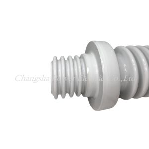 IEC 25.8kv White Glazed Gas Insulated Porcelain Bushing