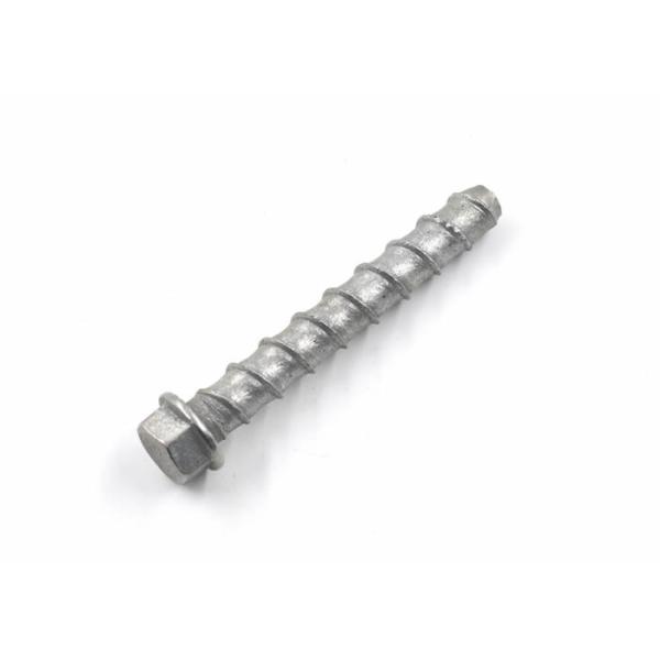 Buy Mechanical Galvanized Fasteners Screws Bolts Hex flang head concrete screws at wholesale prices