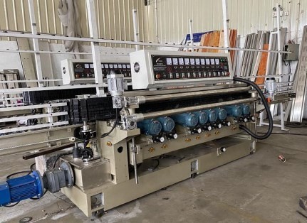 Buy Floating Tempering Glass Processing Machine Glass Straight Line Beveling Machine at wholesale prices