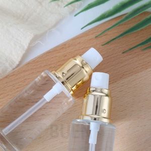 Customizable Clear Glass Cosmetic Jars Empty Foundation Glass Bottle 120ml