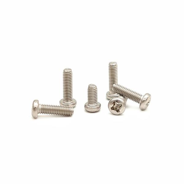 Buy Custom Stainless Steel Cross Pan Head Screws Precision Mechanical Screws at wholesale prices