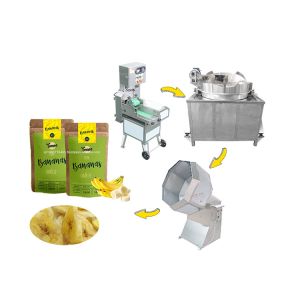 Philippine Banana Chips Slicing Machine Cutting Plantain Chips Making Machine