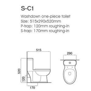 Children Ceramic Bathroom Toilet Set Elongated Floor Mounted