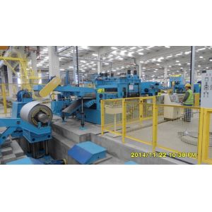 China 2-8mm×1400 Coil Cut To Length Line , Stainless Steel Slitting Machine on sale