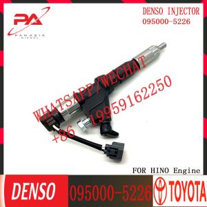 Fuel injector 095000-5226 095000-5220 095000-5221 23670-E0341For HINO TRUCK E13C