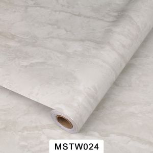 Modern Style Self Adhesive Wallpaper for Kitchen High Glossy Marble Contact