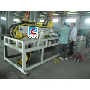 Fully Automatic Double Screw Plastic Profile Extrusion Machine 150kg/H