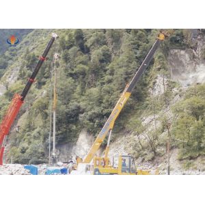 Ground Improvement Vibroflot Equipment 130KW 800-1200 Mm Working Pile Diameters