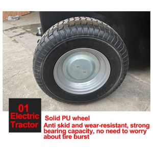 ISO9001 1200W 1500kg Industrial Electric Powered Tugger DC motor