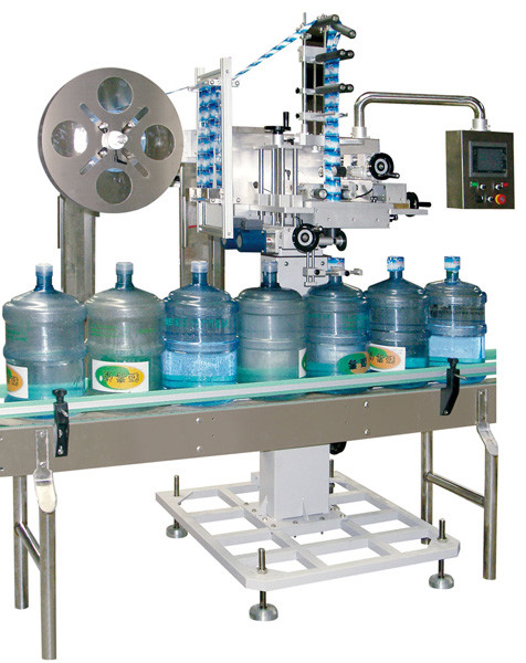 Big Bottle Mouth Shrink Sleeve Labeling Machine Waterproof Adjustable Cutter