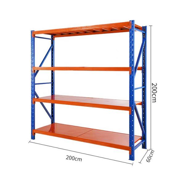 Buy Customized Cold Rolled Steel Warehouse Storage Racks at wholesale prices