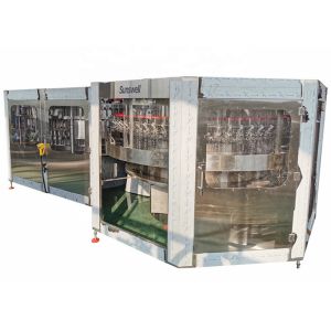 Sanitary Grade Rotary Washing Beer Bottle Filling Machine