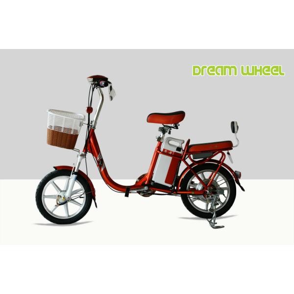 Buy 25km/H Two Wheel Drive Electric Bike Scooter 48V 12Ah Drum Brake With Lock at wholesale prices