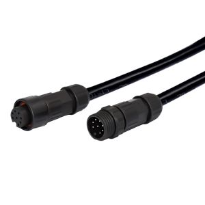 8pin M16 Circular Connector For LED Light / Outdppr Dispiay