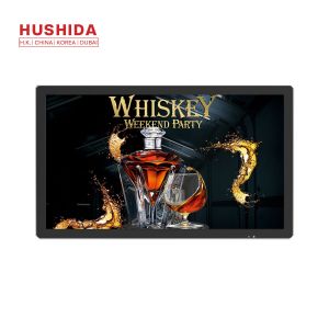 Aluminum Alloy Wall Mounted Advertising Display Software Split Screen Timing