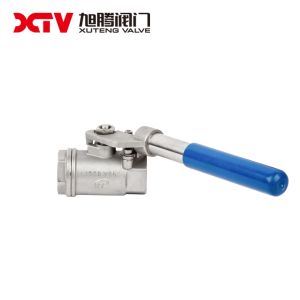 GB Standard Xtv CE Coc ISO Threaded Spring Return Ball Valve with CE/SGS/ISO9001