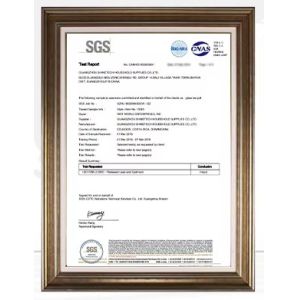 Guangdong Samadoyo Industrial Co., Ltd. Certifications